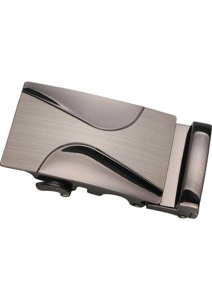 Erkek Otomatik Kayar Toka Değiştirme Metal Cırcır Kemer Tokası Işi (Yurt Dışından)