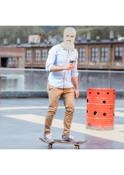 Erkekler Için Yüz Kaplamaları Erkekler Için Yüz Kaplamaları Erkekler Için Yüz Kaplamaları Örme Boyun Örtüsü Sıcak Tutma Donmayı Önleme Skimask 3 (Yurt Dışından) modelleri