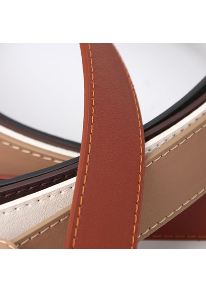 Yeni Klasik Retro Moda Tüm Maç Deri Hafif Vücut Yuvarlak Toka Basit Daire Pin Kemerler Kadınlar Için Moda Kot Kadın (Yurt Dışından) fiyatları