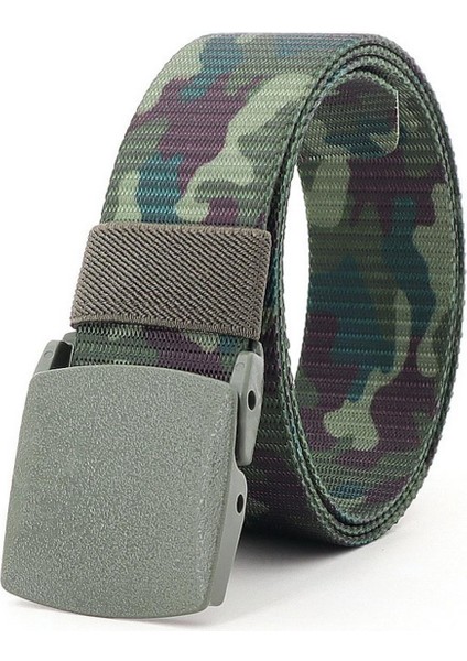 Erkek Pom Toka Çabuk Kuruyan Kemerler Moda Kamuflaj Kayış Naylon Ordu Askeri Açık Taktik Bel Cinto Spor Eğlence 3.8 cm (Yurt Dışından)