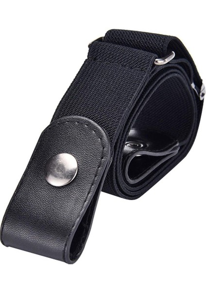 Elastik Görünmez Kemer Dokuma Kumaş Traceless Unisex Bel Kemeri Moda Jean Kemer Tokasız Kolay Kemer Ücretsiz Kemerler (Yurt Dışından)