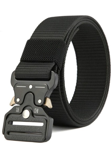 MEN39S Taktik Kemer Hızlı Bırakma Metal Toka Naylon Kemer Eğitim Ekipmanları Kemer Spor Aksesuarları Saatler Içinde Sevk Edilir (Yurt Dışından)