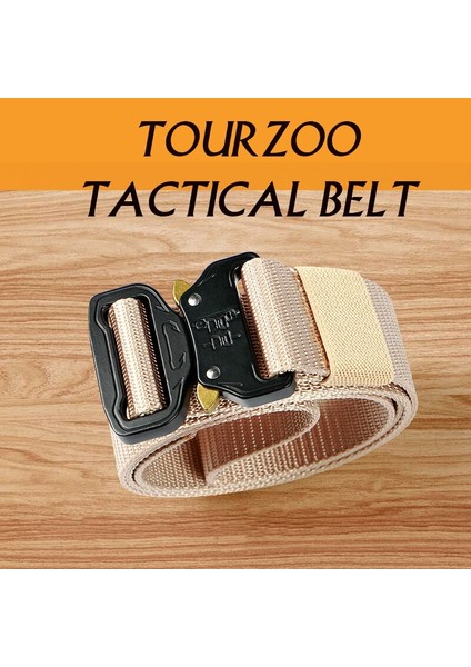 Tourzoo Taktik Kemer Ağır Dokuma Ayarlanabilir Askeri Tarzı MEN39S Naylon Eğitim Kemerleri Hızlı Bırakılan Metal Erkek Tasarım (Yurt Dışından) fiyatları