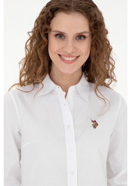 Kadın Beyaz Gömlek Basic 50283987-VR013 fiyatları