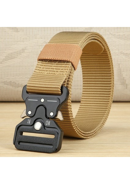 MEN39S Taktik Kemer Hızlı Bırakma Metal Toka Naylon Kemer Eğitim Ekipmanları Kemer Spor Aksesuarları Saatler Içinde Sevk Edilir (Yurt Dışından) indirimleri