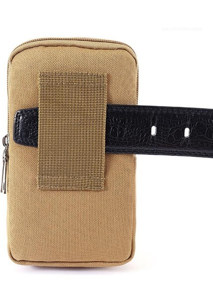 Erkekler Vintage Kanvas Bel Çantası Telefon Kılıfı Spor Kemer Kalça Kemeri Döngü Kılıf Cüzdan Taşıma Çantası Çanta Sıcak (Yurt Dışından) modelleri