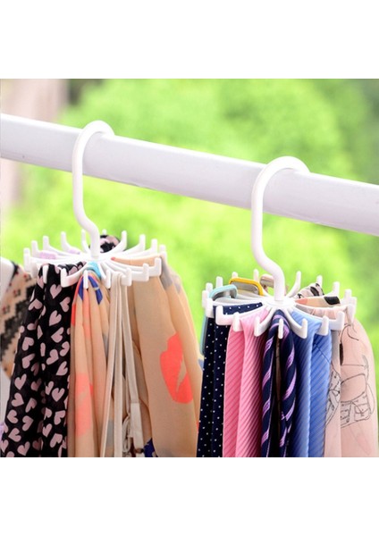 Dönen Kravat Rafı Ayarlanabilir Kravat Askısı 20 Tutar Boyun Kravatlar Organizatör Erkekler Dolap Dönen Kanca Tutucu Kemerler Atkı Askısı (Yurt Dışından) fırsatları