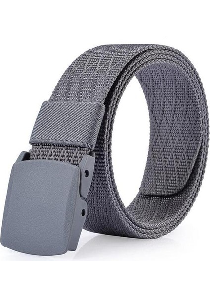 Yeni Erkekler ve Kadınlar Kanvas Naylon Kemer Moda Otomatik Tokalı Kemerler Kadın Açık Taktik Askeri Erkek Kayış Bel Kemerleri (Yurt Dışından)