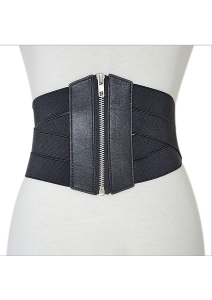 Yeni Avrupa ve Amerikan Tarzı Bayan Bağlamalı Geniş Kemerler, Elastik Elastik Çapraz Ultra Geniş Kemerler (Yurt Dışından) fırsatları