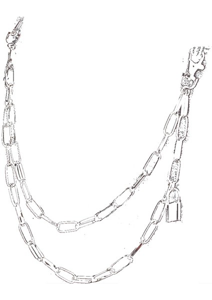 Kadın Erkek Anahtar Zinciri Pantolon Kemer Anahtarlık Klipsli Zincirler Pantolon Punk Kot Hipster Hip Hop Takı (Yurt Dışından) indirimleri