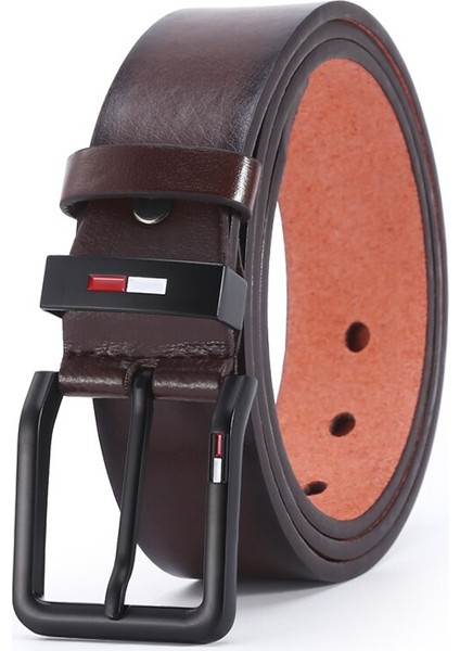 MEN39S Pu Alaşım Kare Toka Iş Eğlence Kemerleri Moda Siyah Kahve Kahverengi (Yurt Dışından) modelleri