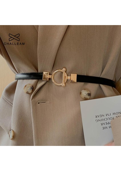 Bayanlar Kadınlar Için Ayarlanabilir Ince Kemerler Moda Lüks Marka Tasarımcısı Tarzı Sıska Ceket Ceket Elbise Bel Kemeri Kadın X610 (Yurt Dışından)