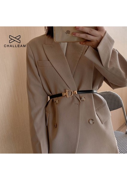 Bayanlar Kadınlar Için Ayarlanabilir Ince Kemerler Moda Lüks Marka Tasarımcısı Tarzı Sıska Ceket Ceket Elbise Bel Kemeri Kadın X610 (Yurt Dışından) fiyatları