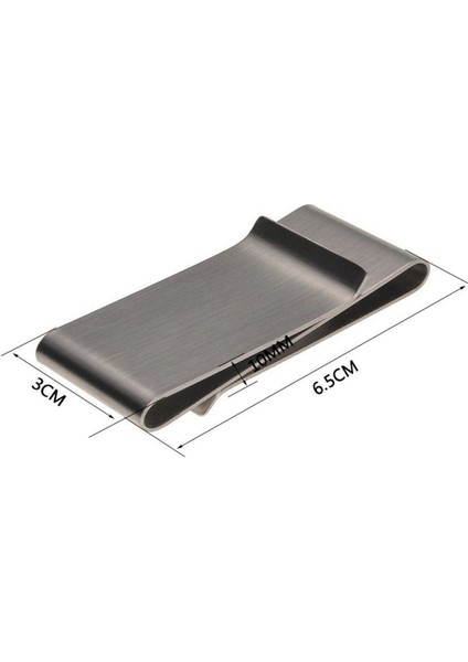 Parlak Paslanmaz Çelik Ince Cep Erkek Tasarım Para Klip Cüzdan Nakit Kimlik Kredi Kartı Iş Doları Euro Tutucu Metal Fatura Kelepçesi (Yurt Dışından) indirimleri