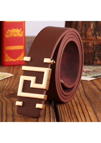 Desen Metal Düğme Yüksek Kaliteli Pürüzsüz Toka Erkek Kemerleri. Kadınlar Için Klasik Basit Kore Versiyonu Moda Vahşi Kemer (Yurt Dışından) modelleri