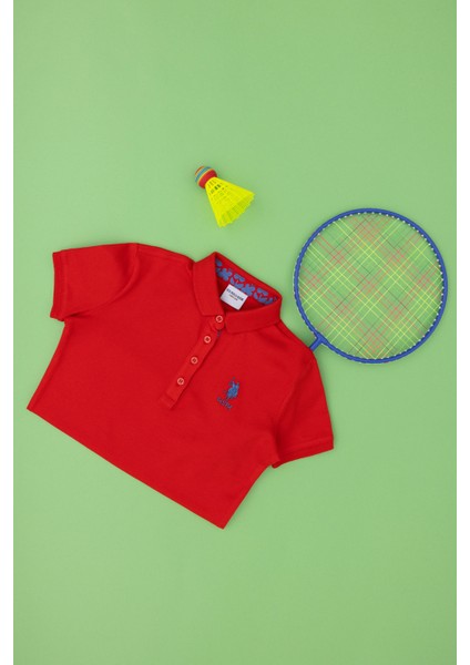 Kız Çocuk Kırmızı Tişört Basic 50283286-VR030