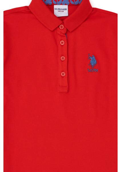 Kız Çocuk Kırmızı Tişört Basic 50283286-VR030 fırsatları