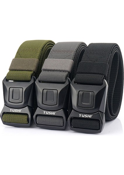 Loveshopping* Erkek Kot Kemer Alaşımlı Takılabilir Toka Çabuk Açılan Gerçek Naylon Ayarlanabilir Askılar (Yurt Dışından)