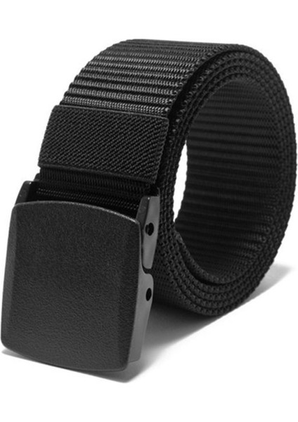 Fralu Otomatik Toka Naylon Kemer Erkek Ordu Taktik Kemer Erkek Askeri Bel Kanvas Kemerler Kuşak Yüksek Kayış (Yurt Dışından)