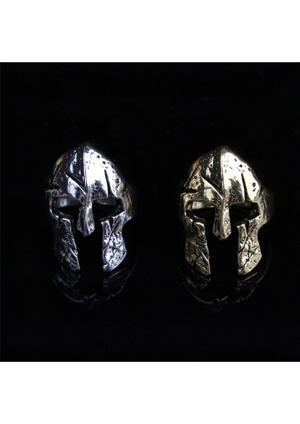 Erkekler Vintage Yüzük Maske Yüzüğü Kask Yüzüğü (Yurt Dışından) indirimleri