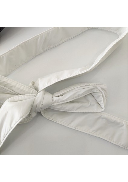 Kışlık Ceket Askı Kemerleri Kadın Dekoratif Aşağı Kemer Etek Geniş Kemer Moda Kadınlar Için Bel Kemerleri Lüks Tasarımcı Siyah Beyaz (Yurt Dışından) fırsatları