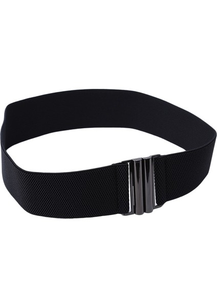 Kadın Toka Siyah Kuşak Yüksek Kaliteli Elastik Bant Kemer Yeni Moda Basit Aşağı Ceket Kemer Elbise Dekorasyon Hediye (Yurt Dışından) indirimleri
