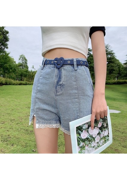 Aşk Şeklinde Pin Tokalı Kemer Kadınlar Için Yaz Kot Ins Tarzı Tüm Maç Kadın Kemer Elbise Ince Kemer (Yurt Dışından) fırsatları