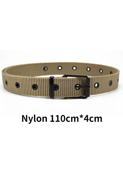 Yeni Naylon Kuşgözü Pin Tokalı Kemer Adam Moda Kare Toka Demir Kemerler Erkek Kot Spor Açık Kemer Marka Tasarımı (Yurt Dışından) modelleri