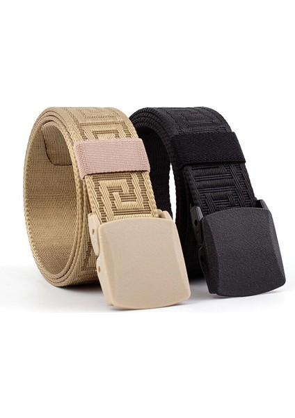 Plastik Tokalı Bez Kemer Sıcak Moda Rahat Kanvas Kemer MEN39S ve WOMEN39S Bireysel Dekoratif 3.8 cm Kemerler Ceinture (Yurt Dışından) modelleri