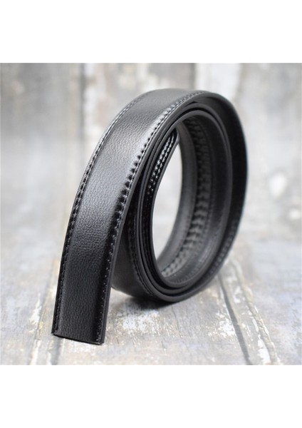 Pu Kemer Erkekler Için Siyah/kahve Kaliteli Erkek Kayış 3.5cm Genişlik Pantolon Kemeri Hiçbir Toka Erkek Kemer Takım Elbise Otomatik Toka (Yurt Dışından)