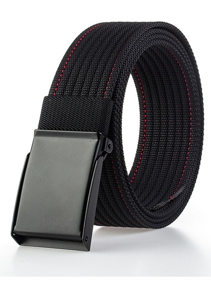 Erkek Kanvas Kemer Askeri Taktik Kemerler Kanvas Naylon Metal Otomatik Tokalı Kemerler Kayış Tasarımcı Erkek Lüks Bel Kemeri 3.8 cm (Yurt Dışından) fiyatları