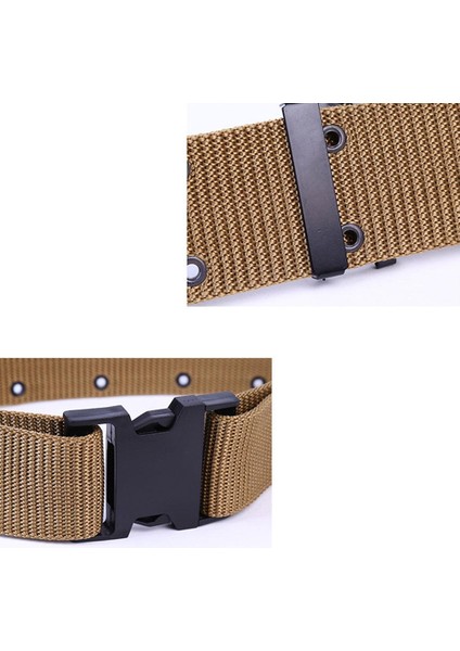 Ayarlanabilir Dış Mekan Kanvas Askeri Bel Kemeri (Yurt Dışından) modelleri