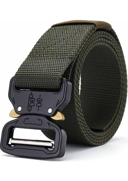 Erkek ve Kadın Kemer Kanvas Çok Fonksiyonlu Açık Hava Eğitimi Bel Kemeri Rengi:bir Uzunluk (CM):125CM (Yurt Dışından) indirimleri