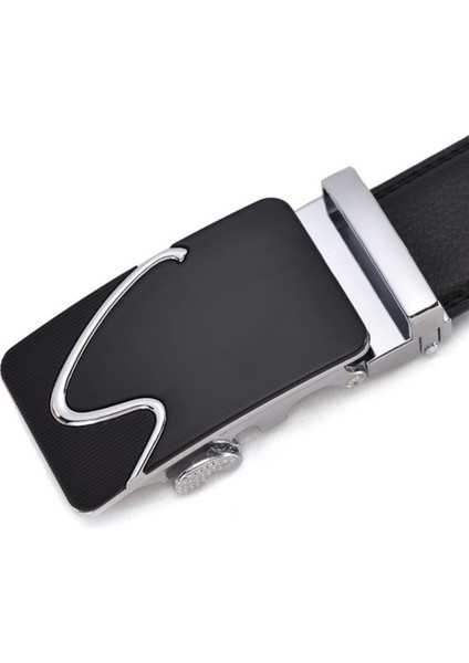 Yeni Ünlü Marka Kemer Yeni Erkek Tasarımcı Otomatik Toka Deri Erkek Kemer 3.5 cm Lüks Erkekler Için Ceinture Homme MEN39S Kemerler (Yurt Dışından)