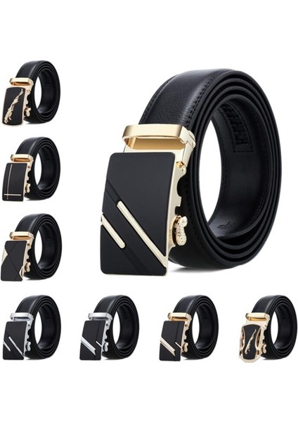 Yeni Ünlü Marka Kemer Yeni Erkek Tasarımcı Otomatik Toka Deri Erkek Kemer 3.5 cm Lüks Erkekler Için Ceinture Homme MEN39S Kemerler (Yurt Dışından) modelleri