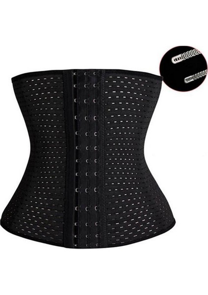 Kadın Korse, Derin, Nefes Alabilir, Spor Şekillendirici, Göbek Azaltma, Bel Daraltma, Sürüklenmiş Siyah Xxxl (Yurt Dışından)