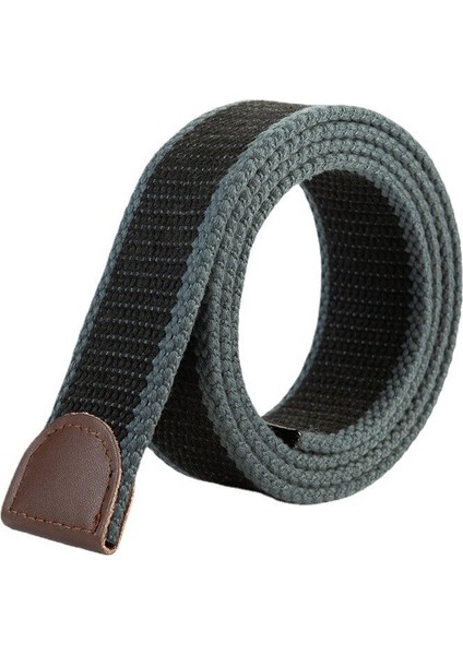 Artı Boyutu 110 120 130 140 150 cm Kanvas Kemer 3.8 cm Genişlik Katı Şerit Askeri Taktik Kanvas Kemerler Erkekler Kadınlar Için Kot (Yurt Dışından) indirimleri