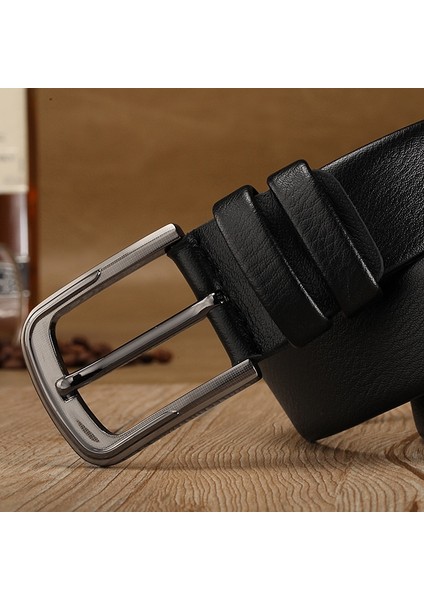 2021 Iş Erkek Kemerleri Deri Lüks Tasarım Pin Tokalı Kemerler Kot Kahverengi Retro Bel Kemeri Kemer Klasik Ceinture Homme (Yurt Dışından) indirimleri