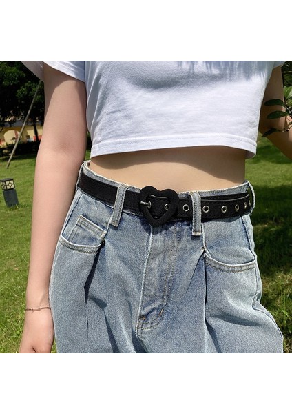 Kadınlar Için Kalp Denim Kemer Aşk Toka Yeni Tüm Maç Kot Kemerler Bayanlar Pembe Kumaş Kayış Kadın Kişilik Elbise Kemer 374 (Yurt Dışından) fiyatları