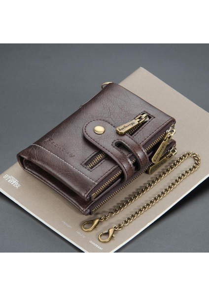 Baellerry Erkek Cüzdan Adı Gravür 11 Kart Sahipleri Erkekler Kısa Çanta Çift Fermuarlı Para Cebi Yüksek Kaliteli Erkek Çanta Cartera (Yurt Dışından) indirimleri