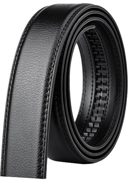 Loldeal 3.5X120CM Erkek Deri Kemer Otomatik Kafa Bandı Içermeyen Pu Mikrofiber Tokasız Kenar Iş Kemer Şeridi (Yurt Dışından) fiyatları