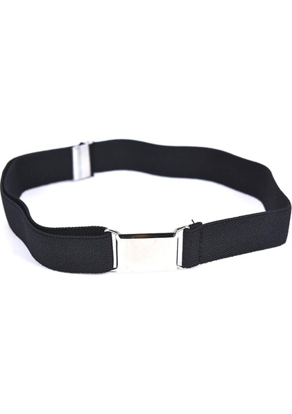 Loveshopping* Çocuk Düz Renk Unisex Kanvas Kemerler Erkek Kız Elastik Kemer Ayarlanabilir (Yurt Dışından)