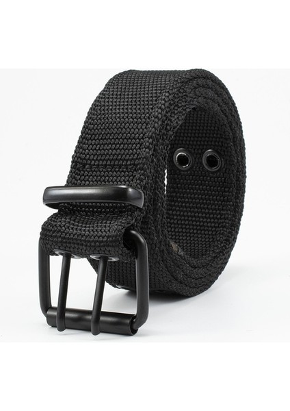 Yeni Iki Sıralı Naylon Pin Tokalı Kemer Erkek Kadın Moda Kanvas Kemerler Erkek Tasarım Yetişkin Kemer (Yurt Dışından)
