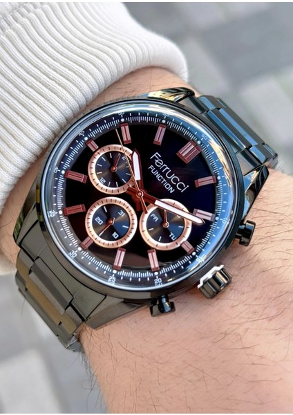 Function FCF.03299FM.03 Çelik Kordon Erkek Kol Saati fırsatları