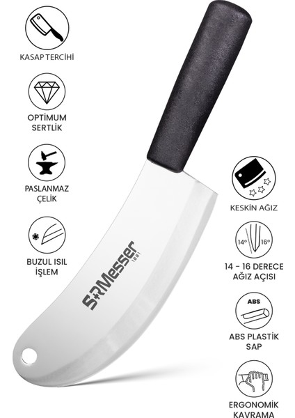 Soğan Satırı 2 mm Et Kıyma Bıçağı Satır Zırh Salata Bıçağı fırsatları