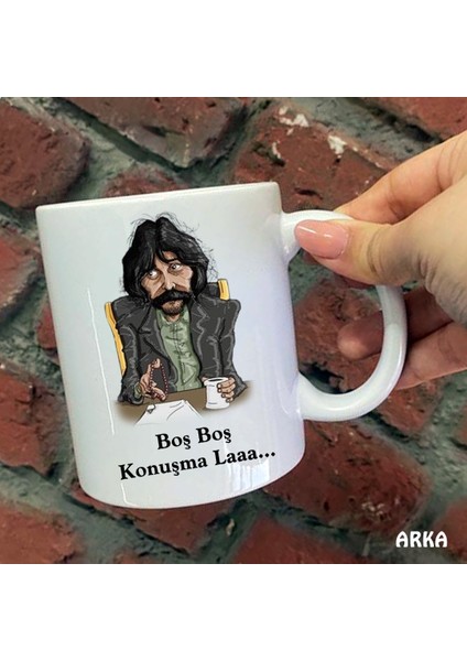 Size Özel Boş Boş Konuşma La Behzat Ç. Seramik Baskılı Kupa Bardaklar
