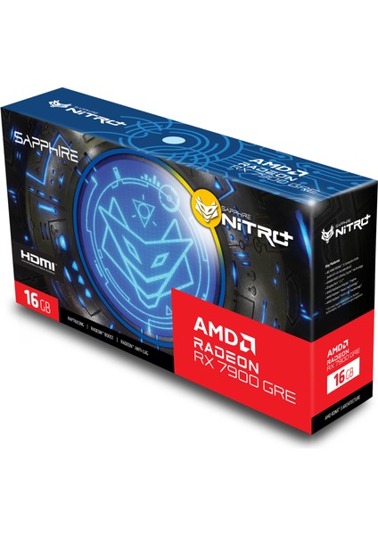 RX 7900 GRE Nitro+ Amd 16GB GDDR6 Ekran Kartı 11325-02-20G