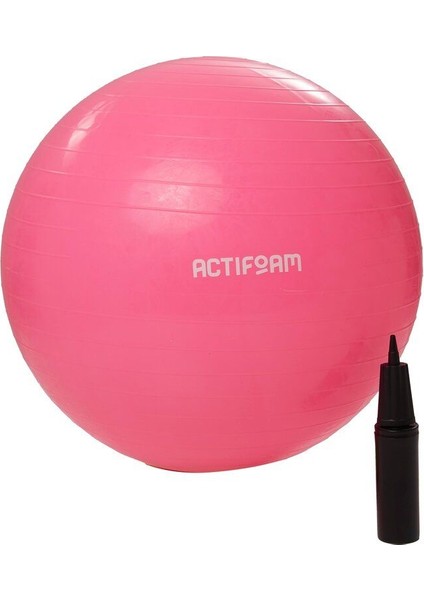 Pilates Topu - Pembe Renk 65 cm (900 gr)