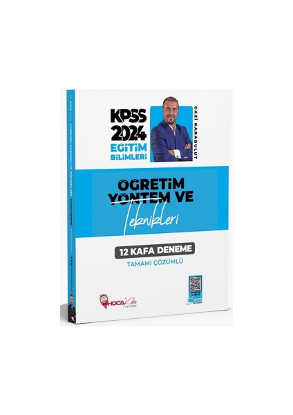 2024 KPSS Eğitim Bilimleri Öğretim Yöntem ve Teknikleri 12 Kafa Deneme Çözümlü