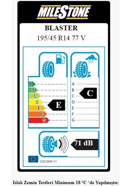 195/45 R14 77V Carmile Sport Oto Yaz Lastiği ( Üretim Yılı: 2024 ) fiyatları